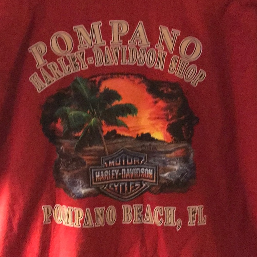 Take a ride to the east coast of Fla to Pompano Beach ! Size L NWOT - Picture 1 of 4